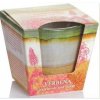 Svíčka ve skle 115g - Garden candle - Verbena - Bartek