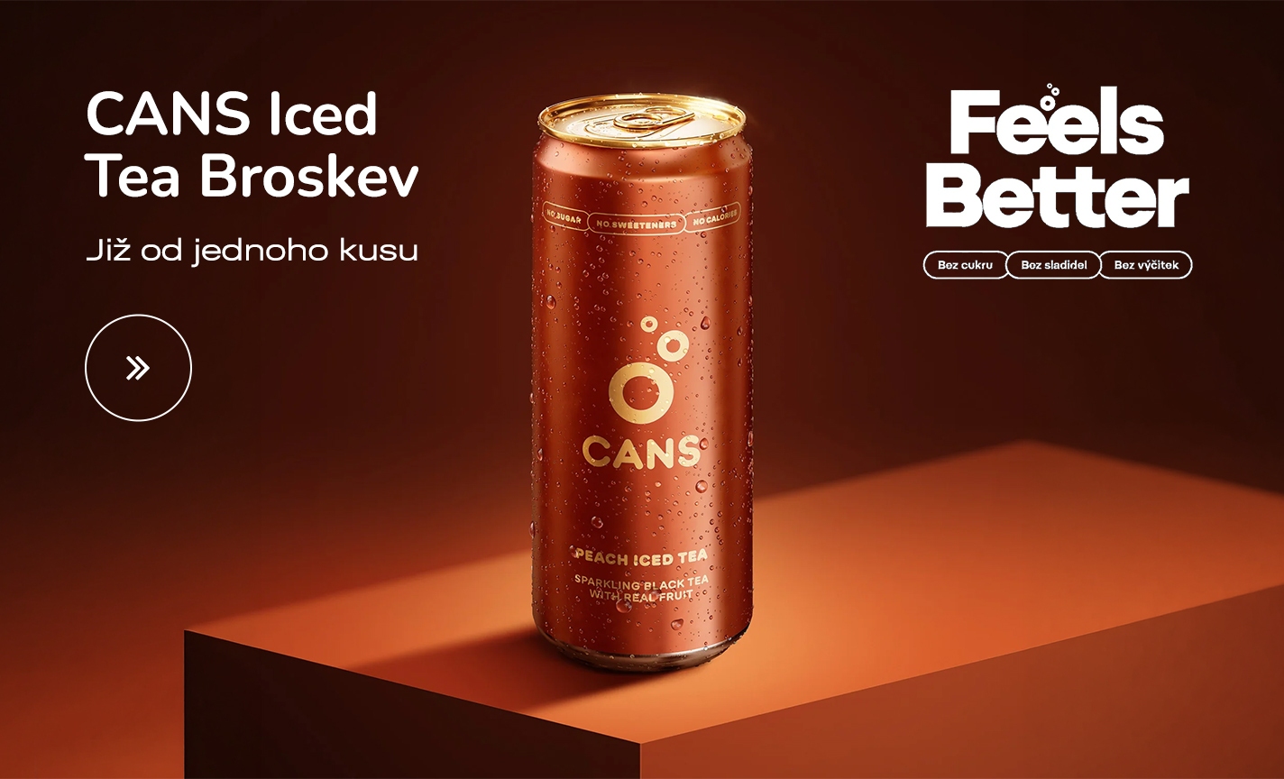 CANS Iced Peach (Broskev)