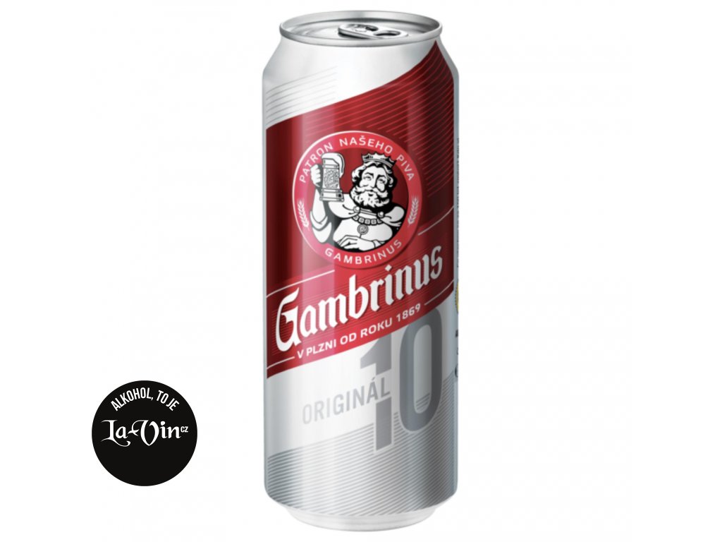 GAMBRINUS 10% PLECH