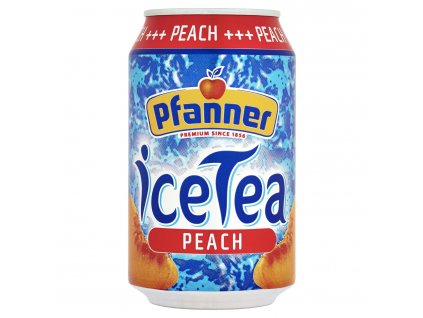 Pfanner Ice Tea broskev plech 0,33l