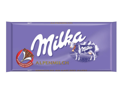 ČOKOLÁDA MILKA MLÉČNÁ 100G
