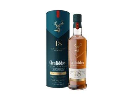 glenfiddich 18 yo lahev tuba