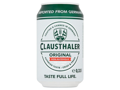 CLAUSTHALER NEALKO 0.33L PLECH