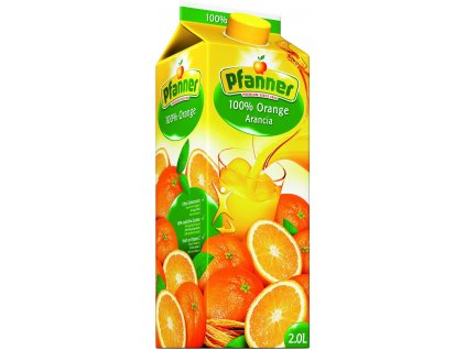 PFANNER 100 % Pomeranč 2 L