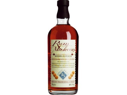 RUM MALECON 15Y 40%