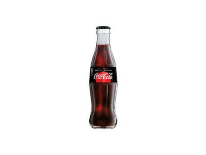 coca cola zero 02l sklo