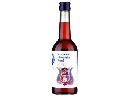Metelka Moravský Vinný Punč červený 19% 0,5l