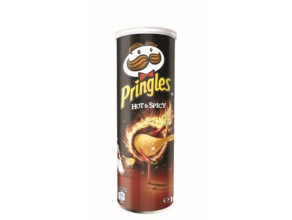 PRINGLES HOT AND SPICY 165G