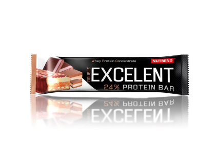 Excelent Protein Bar double čokoláda s nugátem a brusinkami 85g