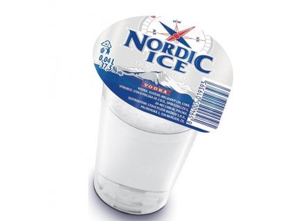 Mini panák Vodka Nordic Ice 0,04l