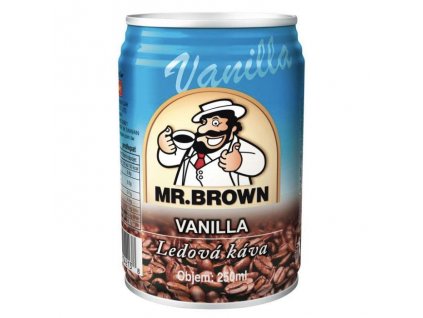Mr. Brown coffee vanilla káva 0,25 l