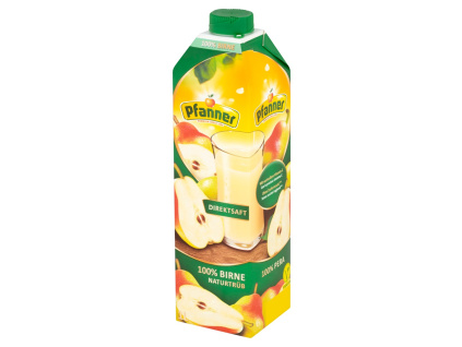 Pfanner Hruška 100% 1l