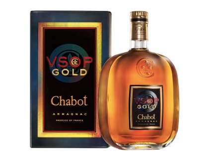 Armagnac Chabot VSOP Gold 0,7l 40%, dárkové balení