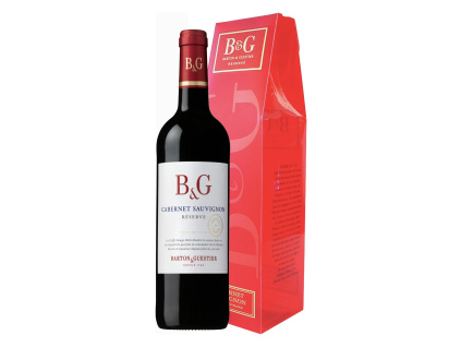 B&G Cabernet Sauvignon Reserve IGP, dárkové balení 0,75l