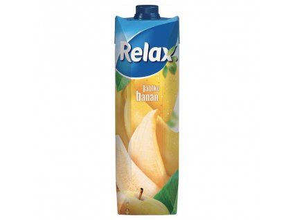 Relax jablko banán 1l