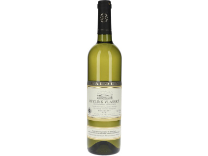 Ryzlink vlašský 2017 pozdní sběr Baloun 0,75l