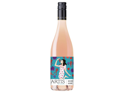Artis Syrah rosé, nealkoholické víno 0,75l