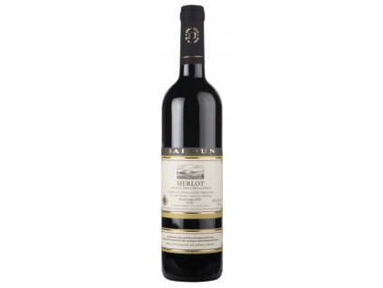 Merlot 2019 pozdní sběr, suché, Baloun 0,75l