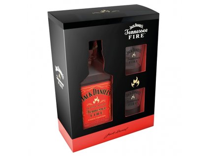Jack Daniel's Fire 0,7l 35% + 2x panák