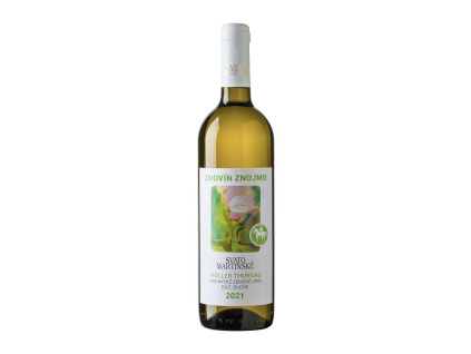 svatomartinske muller thurgau 2021 znovin
