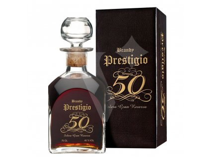 prestigio brandy 50 solera gran reserva box