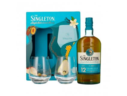 Singleton of Dufftown 12y 40% 0,7l (dárkové baleni 2 sklenice)