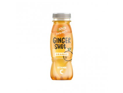 Rio Cold Press Ginger shot pomeranč 180ml