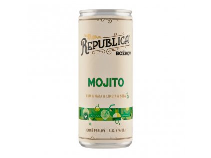 Republica Mojito Rum Máta Limetka Soda 6% 0,25l