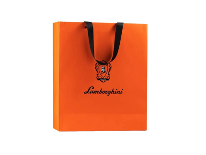 Lamborghini oranžová taška na 2 lahve Prosecca