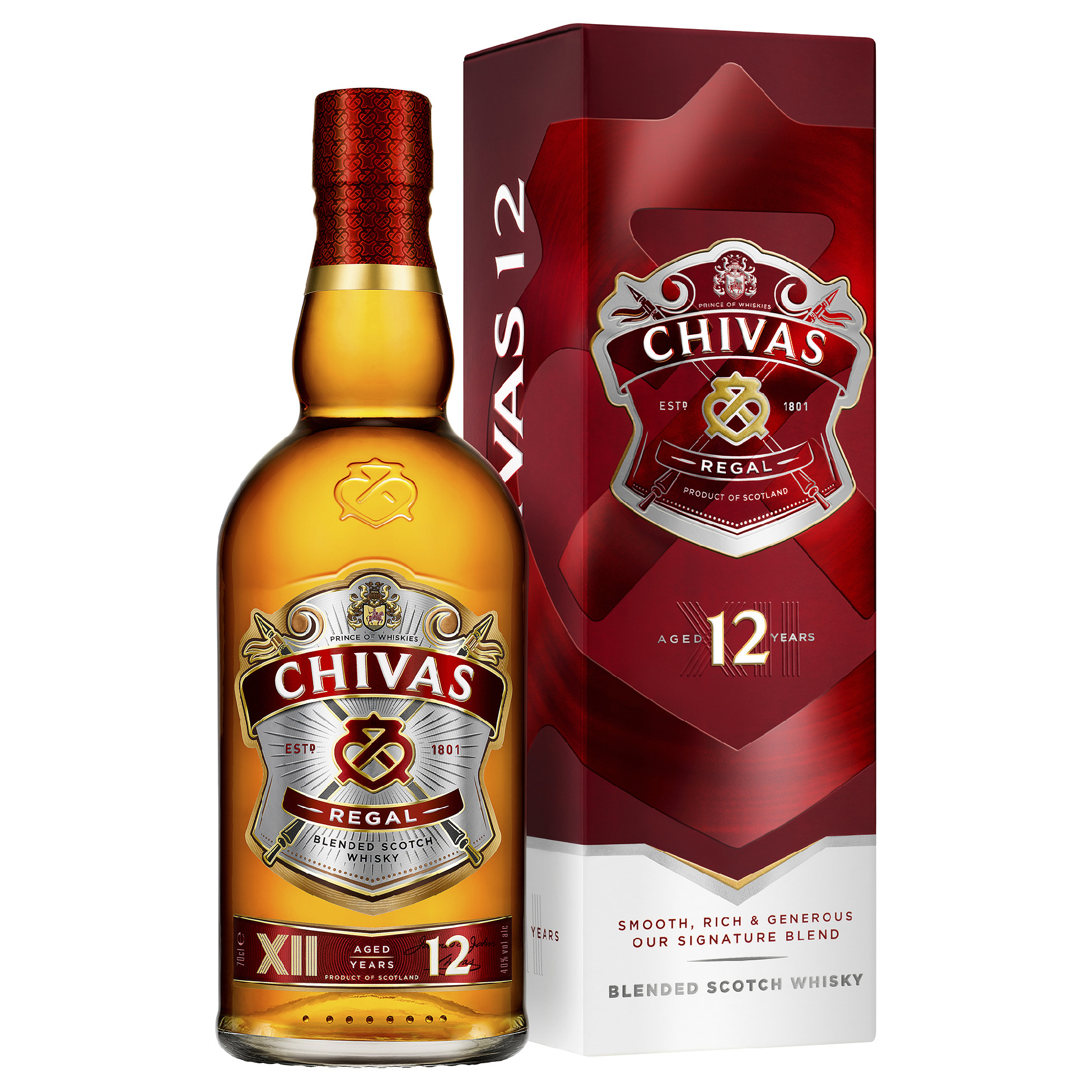 Chivas Regal 12 yo 40 % 0,7 l