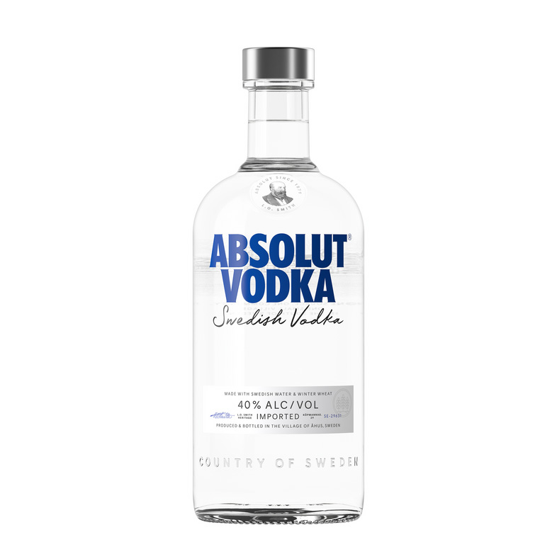 Vodka Absolut 40% 0,7l (holá láhev)