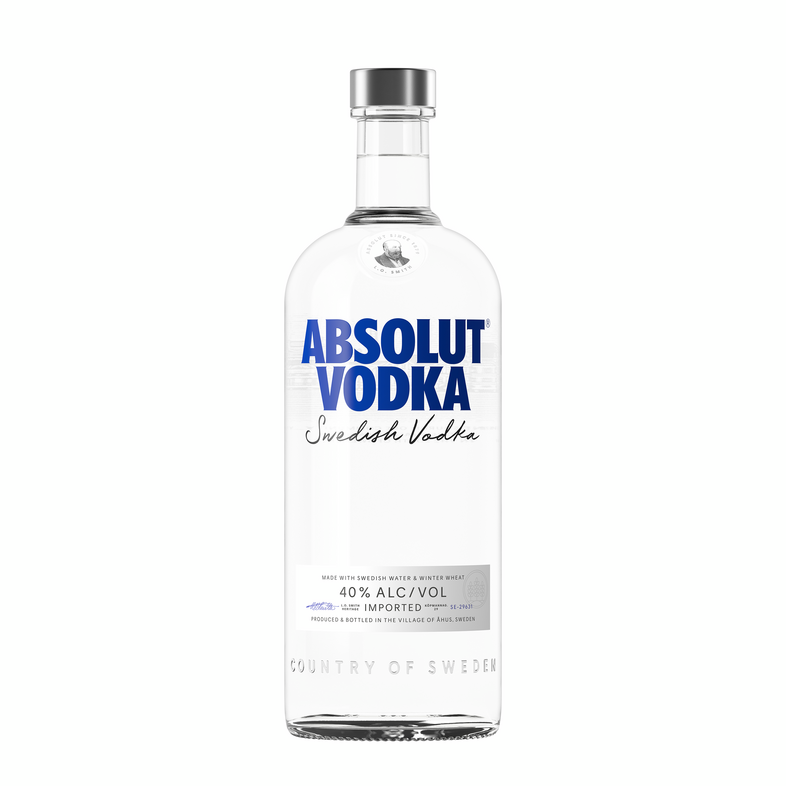 Absolut 1 l (holá láhev)
