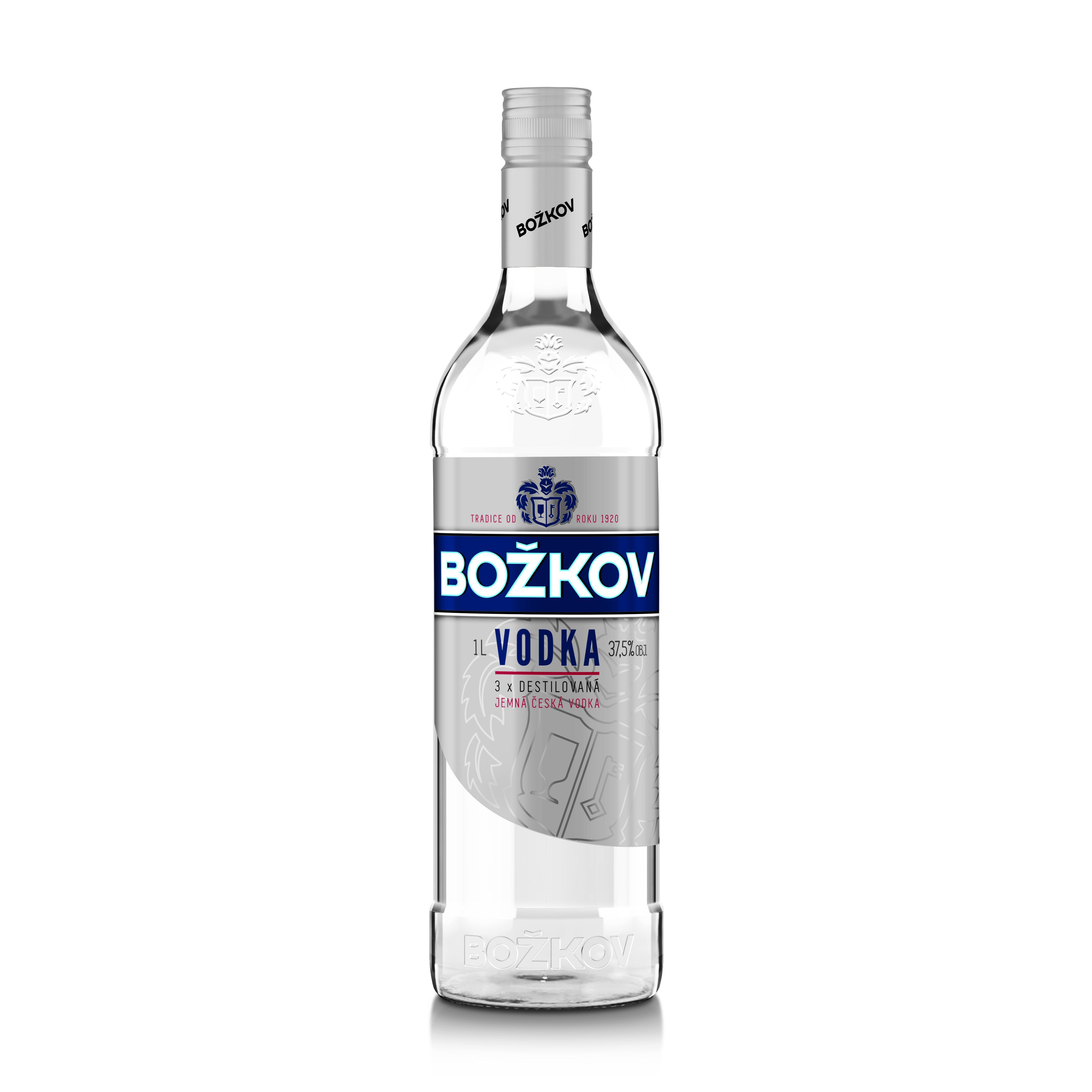 Božkov Vodka 1 L 37,5%