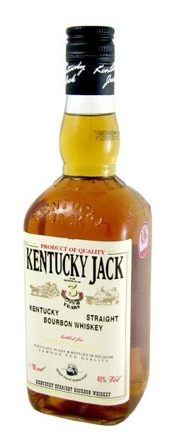 Kentucky Jack Bourbon 40% 0,7l (holá láhev)