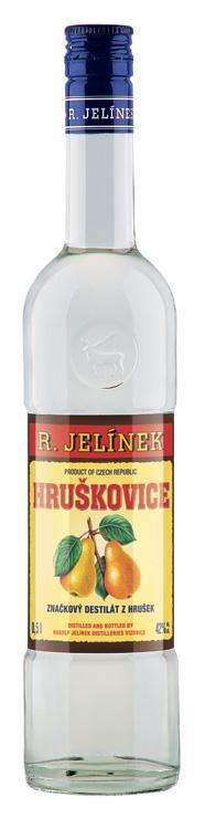 HRUŠKOVICE JELÍNEK 42% 0,5l (holá láhev)