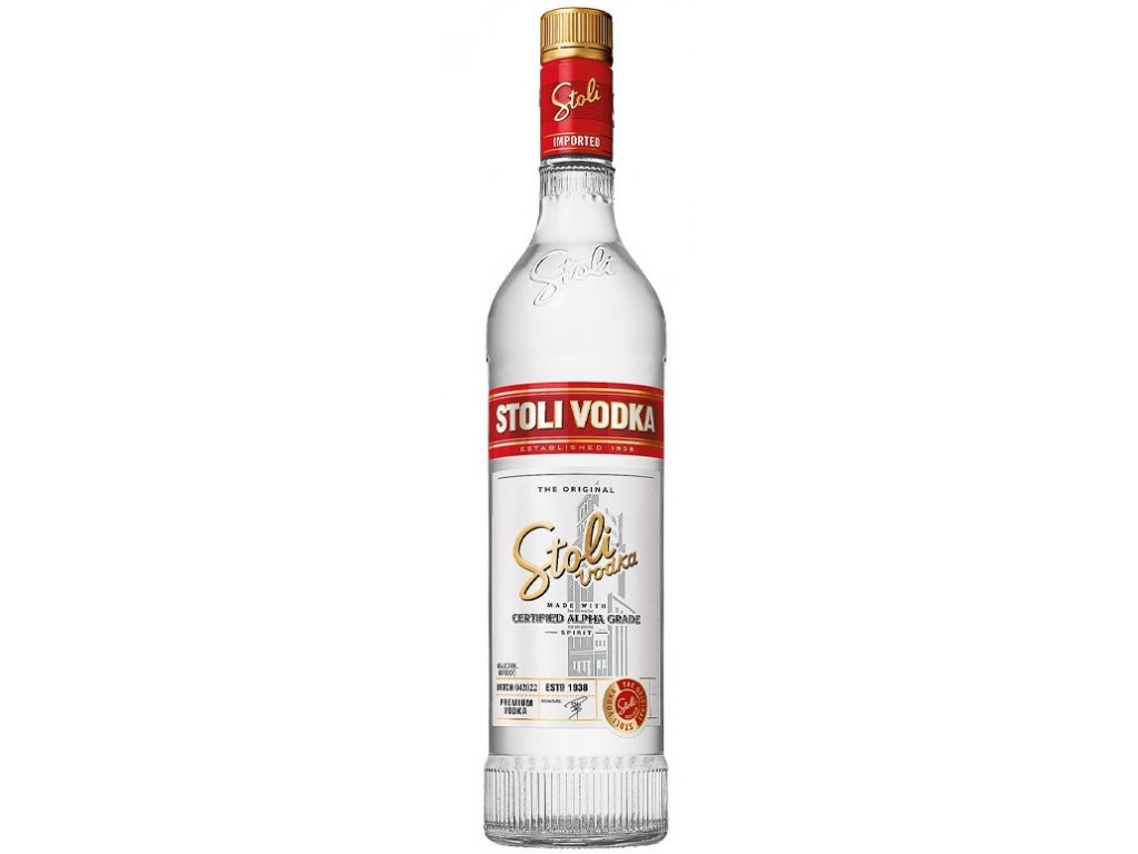 Stoli 1l 40% (holá láhev)