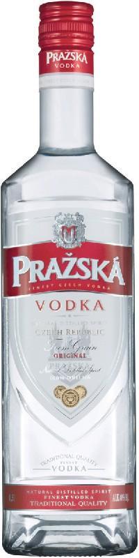VODKA PRAŽSKÁ 37,5% 0,5l (holá láhev)