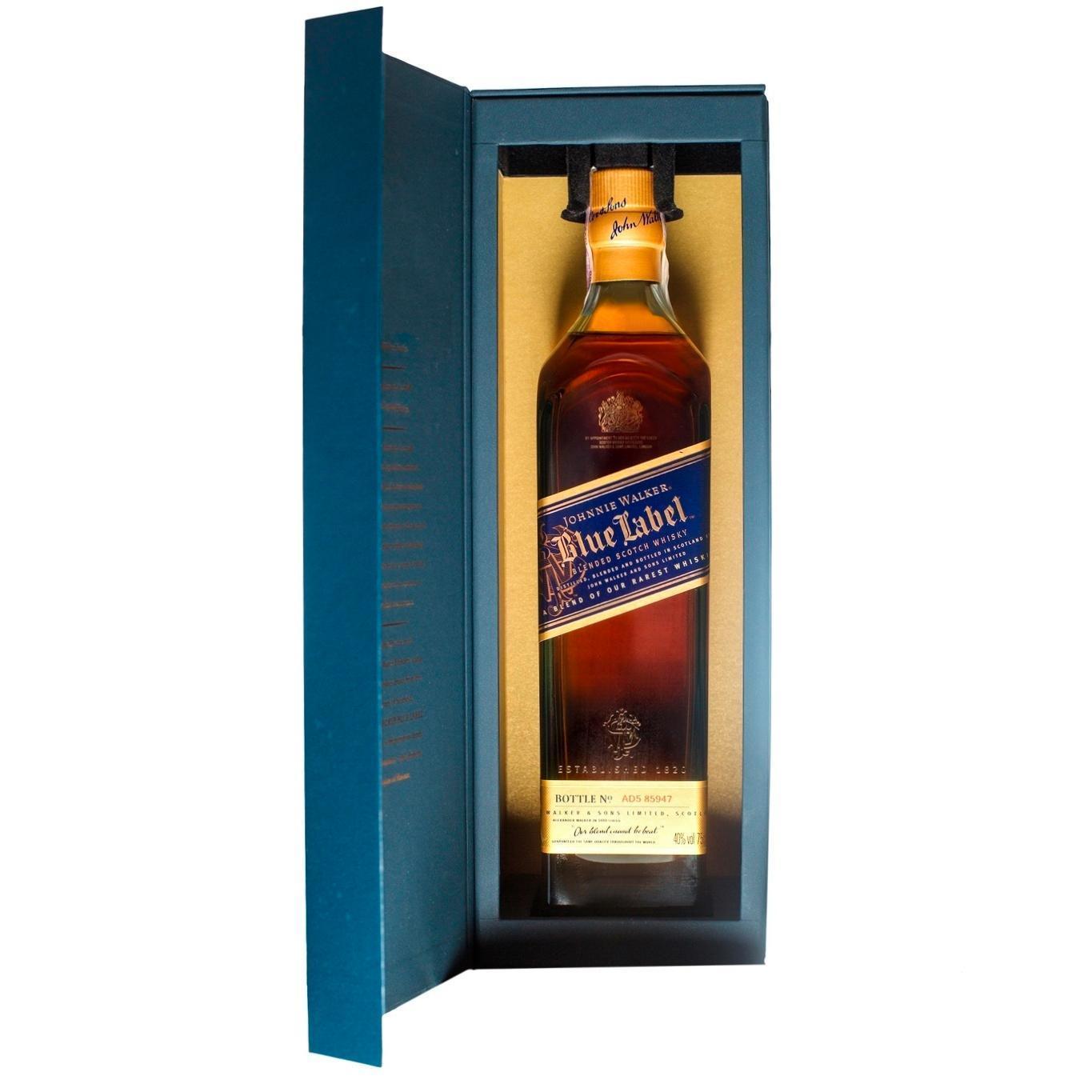 JOHNNIE WALKER BLUE LABEL 60 LÉTA 40% 0,7l (Kazeta)