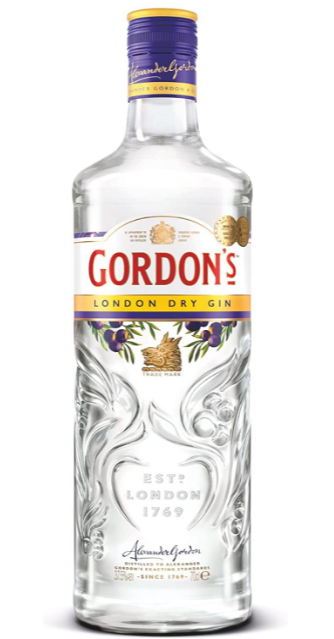 GIN GORDON'S 37,5% 1l (holá láhev)