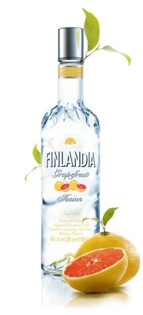 Finlandia Grapefruit 1 l (holá láhev)