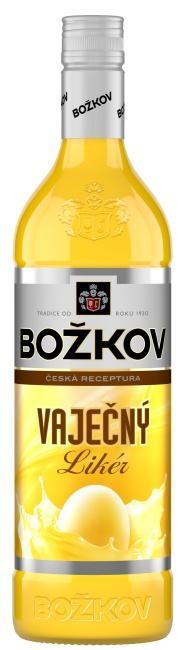VAJEČNÝ LIKÉR BOŽKOV 15% 1l (holá láhev)