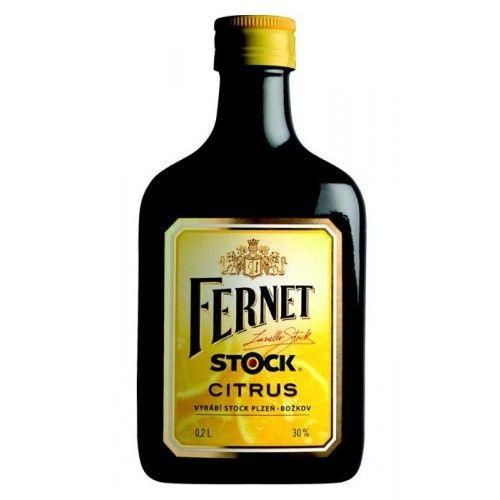 FERNET STOCK MINI CITRUS 0,2 L 27% 0,2l (holá láhev)