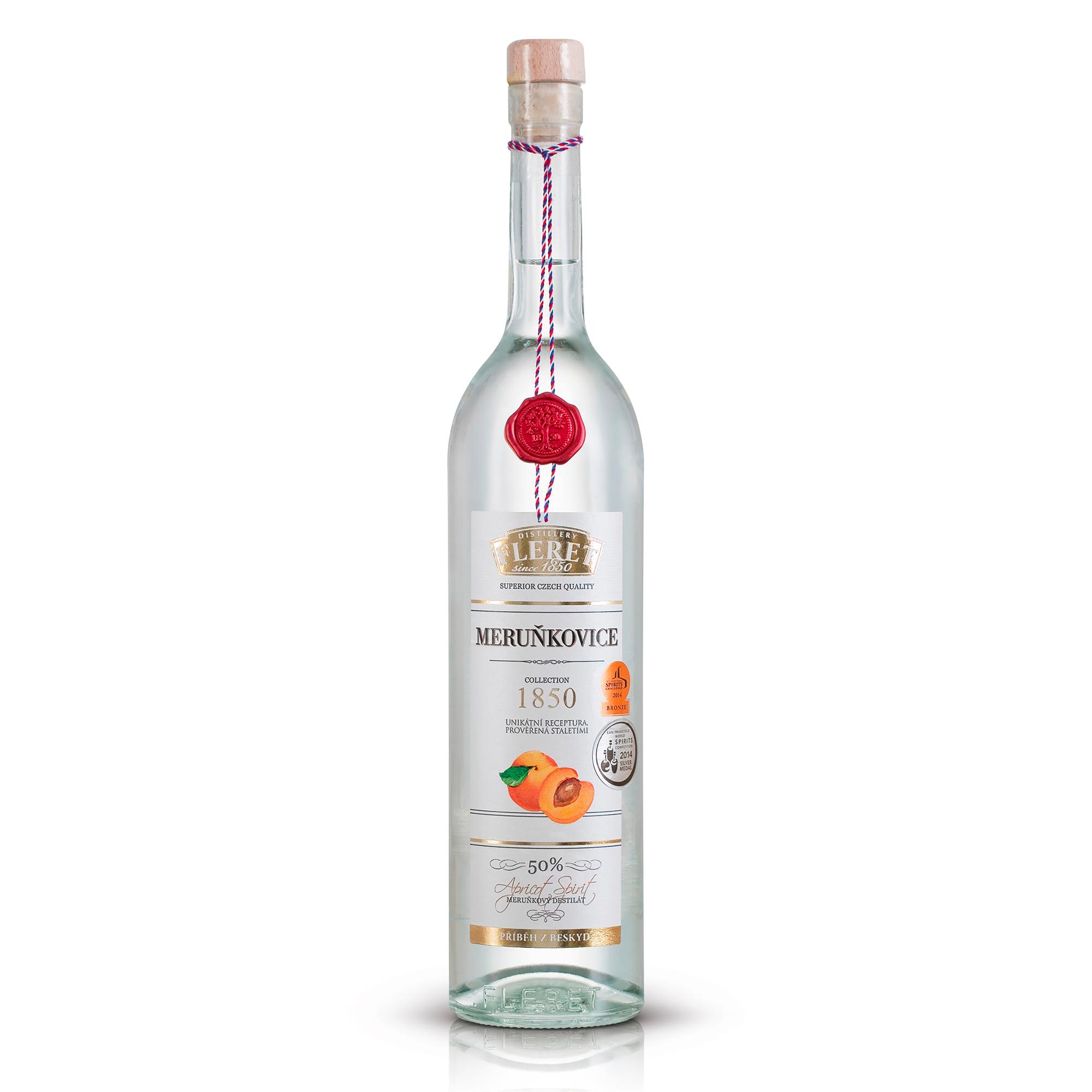 Fleret Collection 1850 Meruňkovice 50% 0,7l (holá láhev)