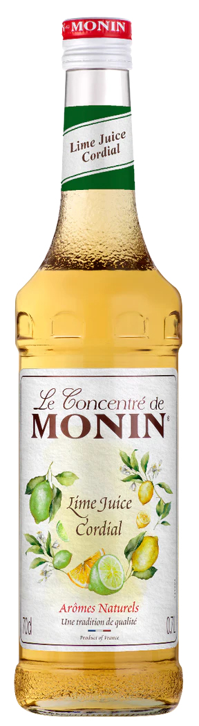 Monin Lime - Limetka 1l (holá láhev)