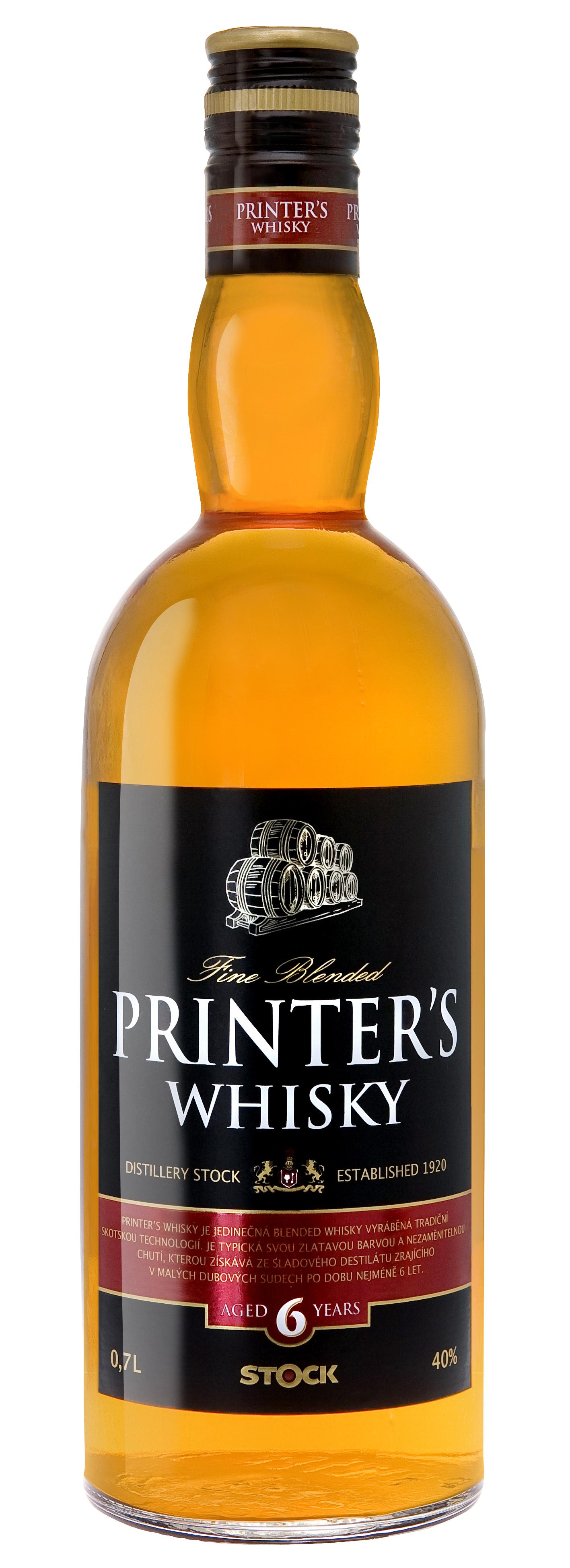 Printer's Whisky 0,7 L 40%