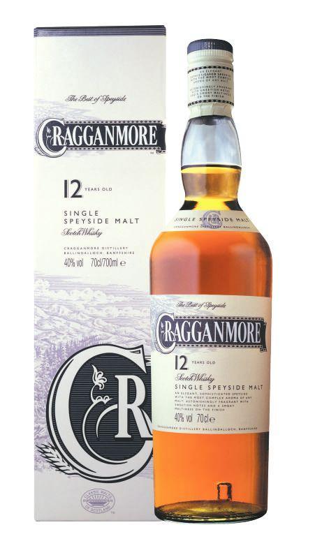 CRAGGANMORE 12Y SINGLE MALT WHISKY 40% 0,7l (Karton)