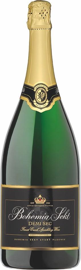 Bohemia Sekt Demi 1,5l (holá láhev)