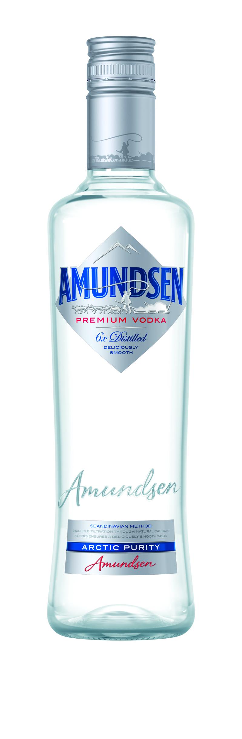 VODKA AMUNDSEN 37,5% 0,5l (holá láhev)