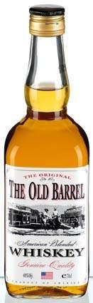 THE OLD BARREL WHISKEY 40% 0,7l (holá láhev)