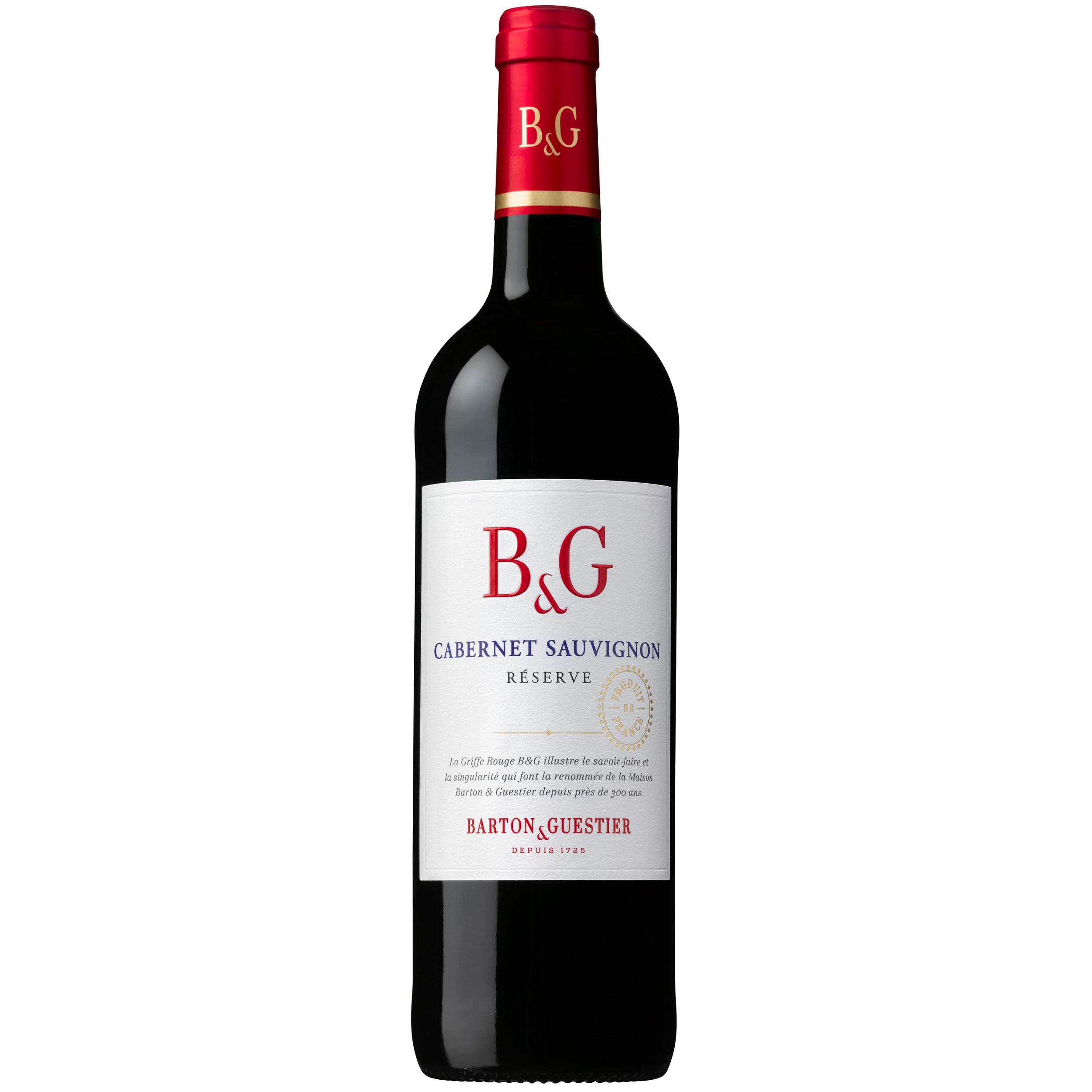 B&G Cabernet Sauvignon 0,75l 13% obj.